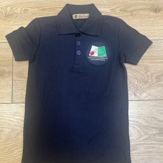 Marškinėliai polo Pique tr. rankovėmis 203-ALP/MĖLYNA TAM.